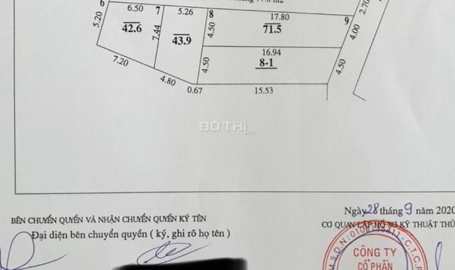 Bán 40m2 đất Vân Nội, ngay sau các trường học. Gần chợ rau sạch