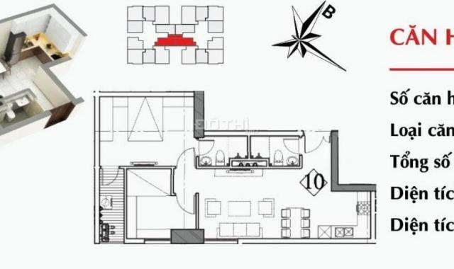 Bán căn hộ PCC1 Thanh Xuân, 2PN, 61m2, 1,9 tỷ; 3PN, 81m2, 2,5 tỷ