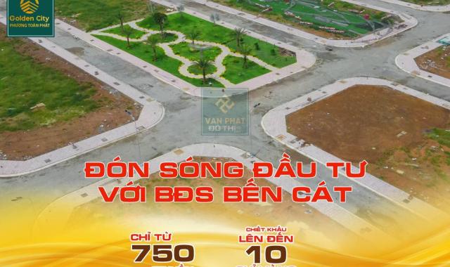 Đất dự án Phương Toàn Phát, sổ riêng, DT 70m2 giá 750 triệu, nằm trên ĐT 741 Chánh Phú Hòa, Bến Cát