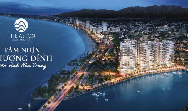 Căn hộ hạng sang The Aston Nha Trang mặt tiền biển, sổ hồng vĩnh viễn, TT đợt đầu chỉ 7%