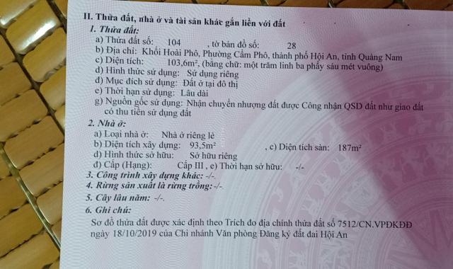 Bán nhà trung tâm phố cổ. Đường Phan Châu Trinh