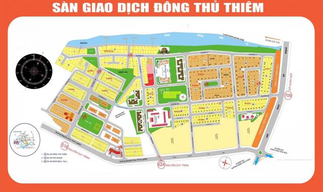 Bán đất tại dự án khu dân cư Đông Thủ Thiêm, Quận 2, Hồ Chí Minh diện tích 108m2, giá 62 triệu/m2
