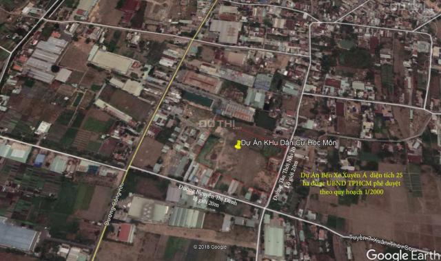 Bán đất nền dự án tại đường Nguyễn Thị Đành, Hóc Môn. DT: 89m2 - Giá 2,32 tỷ