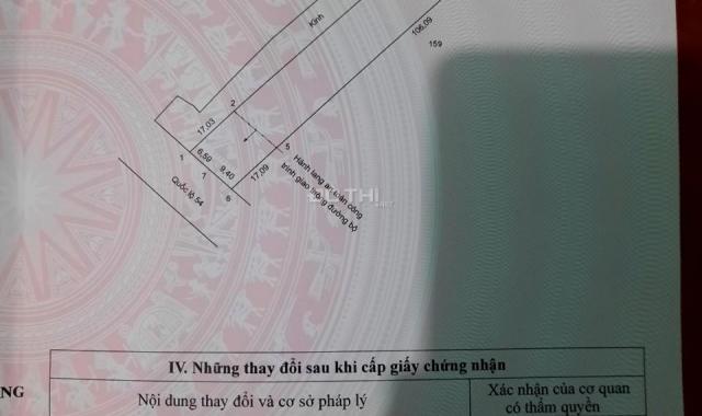 Bán đất tại đường Quốc Lộ 54, Xã Đông Thành, Bình Minh, Vĩnh Long diện tích 1892m2, giá 4,162 tỷ