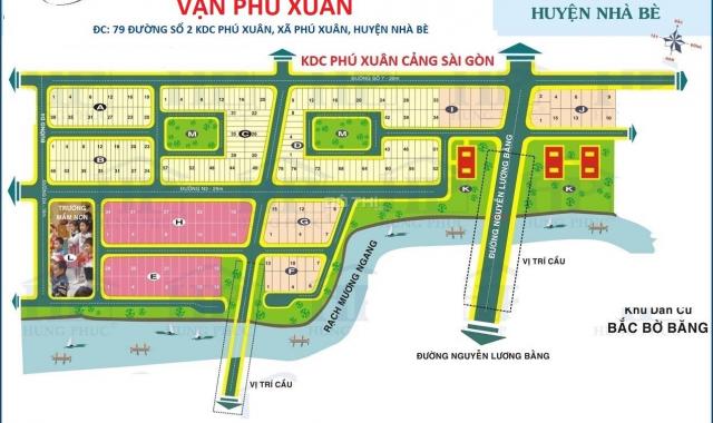 Bán nền biệt thự Cảng Sài Gòn, DT 230m2, đường 12m, hướng Tây Bắc, 31tr/m2, 0933.49.05.05