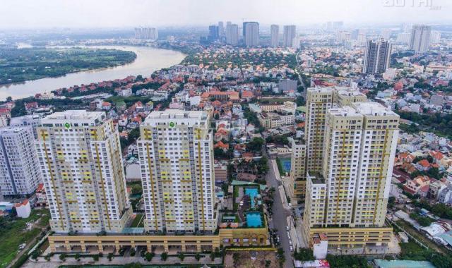 Cần bán gấp căn hộ Tropic Garden, 2PN + 1, 86m2, tầng cao, view sông, full NT, giá 3,7tỷ