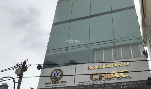 Bán nhà mặt tiền đường Trường Sơn, Quận 10. DT: 5x20m, hầm 7 tầng thang máy, giá 30 tỷ TL