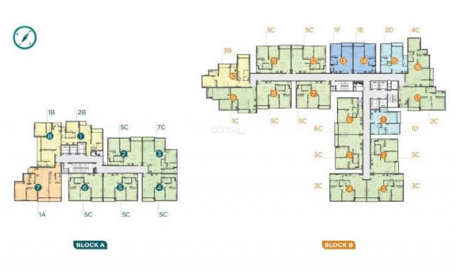 Cần bán nhanh căn hộ D'Lusso 1PN, tầng 18, 49.1m2. Chênh lệch 90triệu, gọi 0912598058