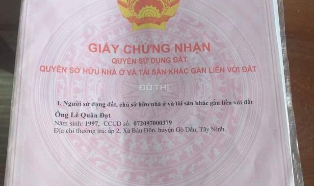 Chính chủ cần bán nhà 2 mặt tiền xã Bàu Đồn, huyện Gò Dầu, Tỉnh Tây Ninh