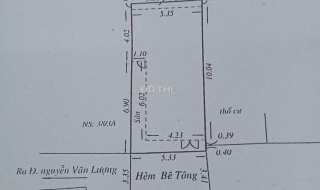 Bán nhà riêng tại đường Thống Nhất, Phường 16, Gò Vấp, Hồ Chí Minh diện tích 61m2, giá 3.95 tỷ