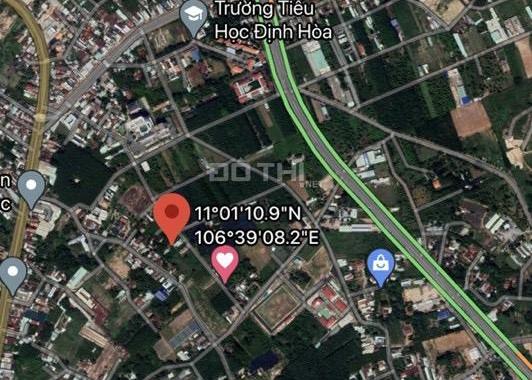 Bán đất tại phường Định Hòa, Thủ Dầu Một, Bình Dương diện tích 494m2, giá 2.85 tỷ