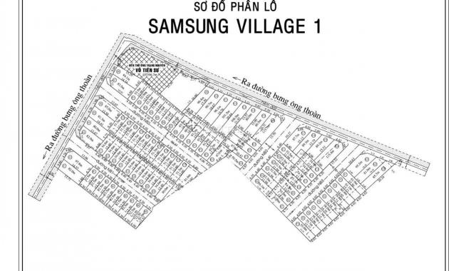 Bán đất đường Bưng Ông Thoàn khu công nghệ cao Samsung Villa, đường 10m diện tích 60m2 giá: 3.1 tỷ