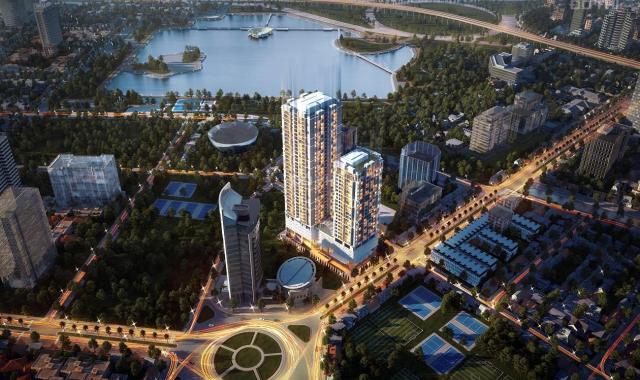 Bán căn góc 127m2 view được 2 công viên Cầu Giấy và CV Yên Hòa full nội thất. Giá 5,8 tỷ