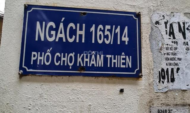 Bán nhà ngõ 165 phố chợ Khâm Thiên, 33m2 x 3 tầng về ở luôn, ngõ 2 xe máy, 2,5 tỷ, LH 0968811116