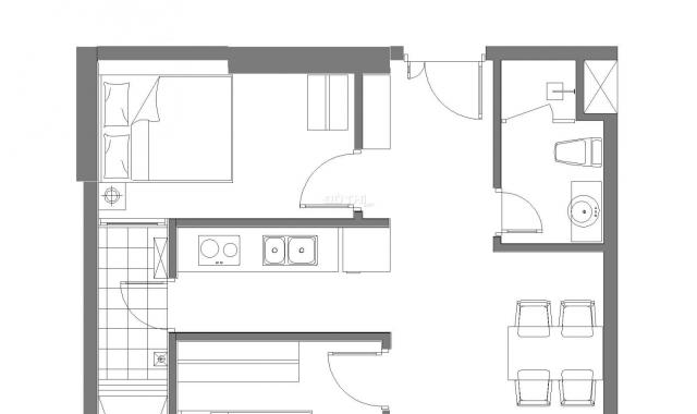 Tôi cần bán căn hộ 53,4m2, view hồ bơi - Mipec 122 Xuân Thủy