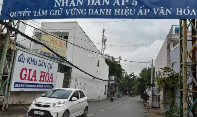 Đất nền khu dân cư Gia Hòa, Quốc Lộ 50, xã Phong Phú, Bình Chánh
