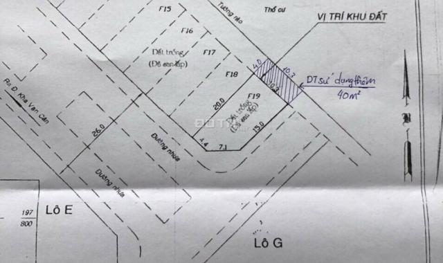 Bán gấp đất 10x20m, góc 2MT, đường 25, P. Hiệp Bình Chánh, Thủ Đức