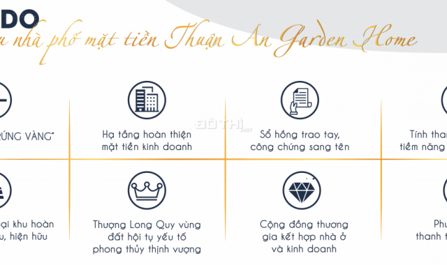 Đất nền mặt tiền ngay trung tâm thành phố Thuận An