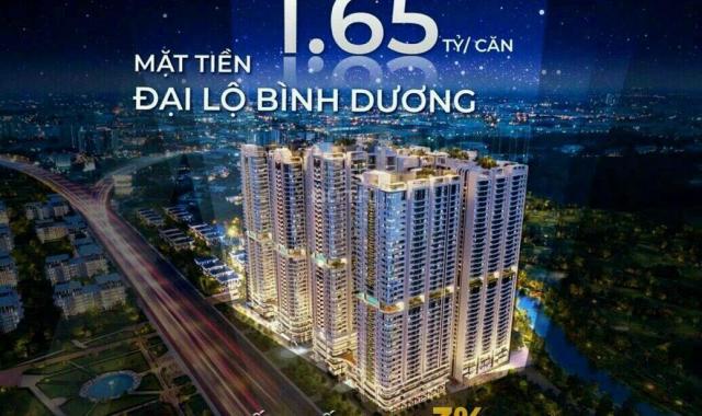 Bán căn hộ mặt tiền QL13, gần Lotte, BV Becamex, ký mua bán chiết khấu 3%. CĐT 0327.35.45.55