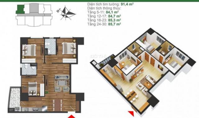 Suất ngoại giao căn 85m2 view hồ N01B view hồ dự án K35 Tân Mai, LH: 0364691778