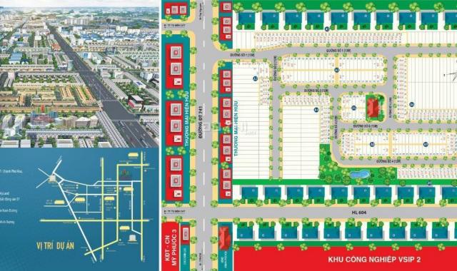 Đất nền giá siêu rẻ chỉ có ở Bencat City Zone, MT phường Chánh Phú Hòa, gần VSIP 2