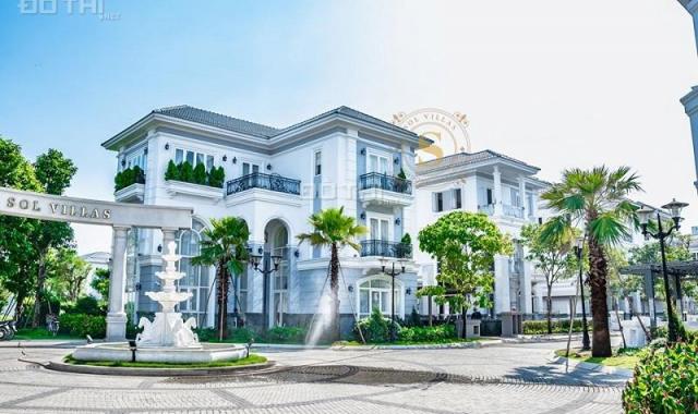 Biệt thự góc Sol Villas 3 mặt tiền cực hiếm, DT 140m2, giá tốt 14,8 tỷ. LH 0902802803