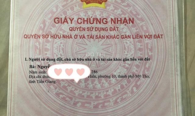 Chính chủ cần bán nhà tại ấp 4 - Xã Trung An Tp Mỹ Tho - tỉnh Tiền Giang