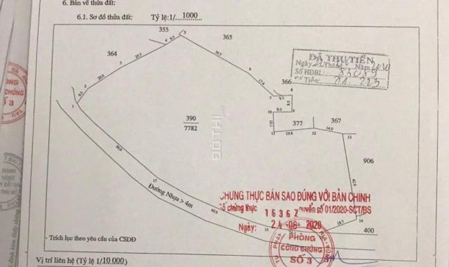 Đất có thổ cư đẹp cần bán ngay trung tâm Châu Pha - Bà Rịa Vũng Tàu - giá mềm chỉ 3tr/m2