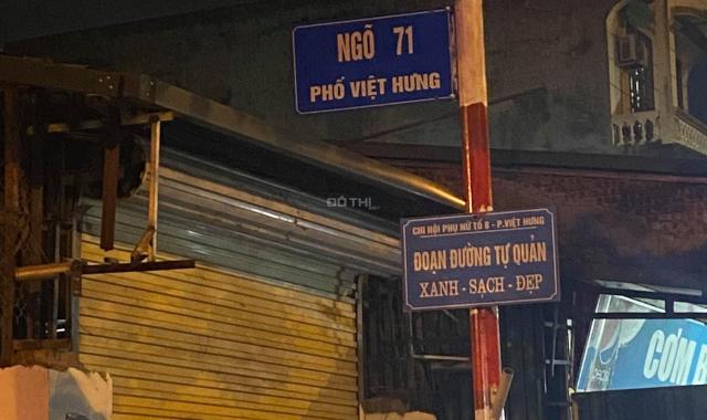 Việt Hưng, 43m2 đất, mặt tiền 4,5m, xây nhà ở tuyệt đẹp, 1,86tỷ LH 0961296116