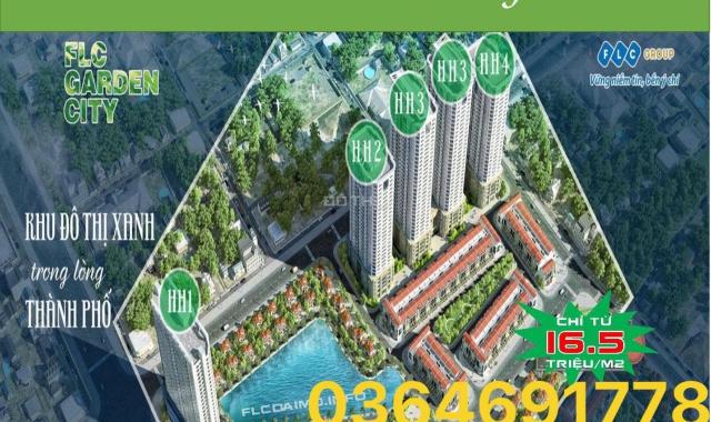 Căn hộ TM 2 ngủ từ 1,3 tỉ tại vị trí vàng đối diện Aeon Mall Hà Đông - FLC Đại Mỗ, LH: 036469177