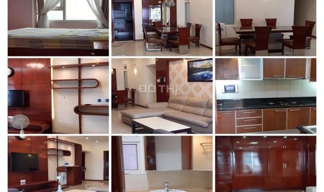 Căn hộ Saigon Pearl cho thuê nằm ở tầng cao tòa Topaz 2 với 3 phòng ngủ, 2 phòng tắm