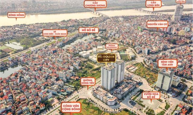 Bán căn góc 3PN, 87.3m2 dự án căn hộ cao cấp HC Golden City, free 2 năm DV, CK 4%, 3,4 tỷ full NT