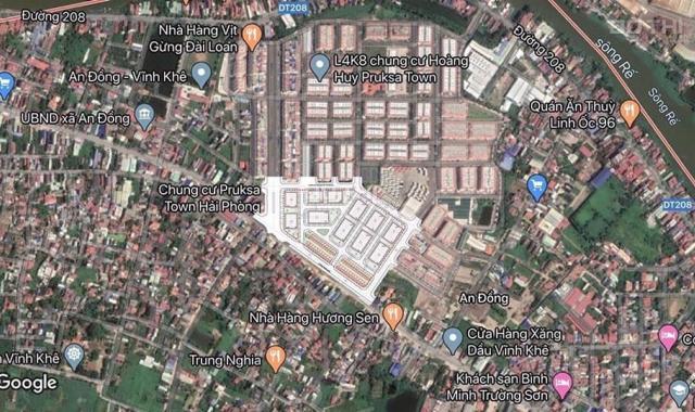 Bán căn chung cư khu mới xây dự án Hoàng Huy Pruksa đường máng nước, An Đồng. 0866 111 703