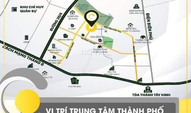 Đất thổ cư giá, trung tâm phường 3, TP Tây Ninh, DT đa dạng từ 100m2 đến 600m2