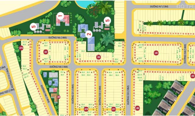 PNR Estella - Đấ nền khu dân cư quy hoạch đồng bộ - Đường trước nhà 14m - 18m không gian sống xanh