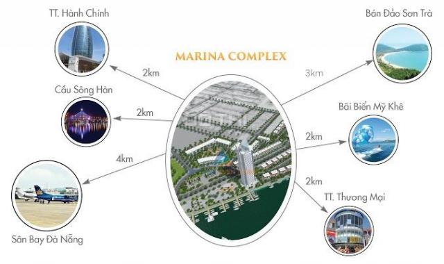 Bán nhà mặt phố tại dự án Marina Complex, Sơn Trà, Đà Nẵng diện tích 144m2 giá 10.2 tỷ