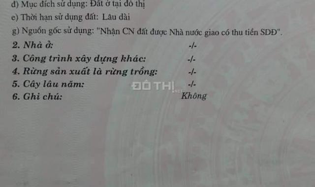 Bán 3 lô tại khu 4, thị trấn Tiền Hải, Thái Bình