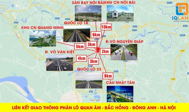 Chính chủ bán đất phân lô Quan Âm, Bắc Hồng chỉ hơn 500tr/ lô, giá tốt