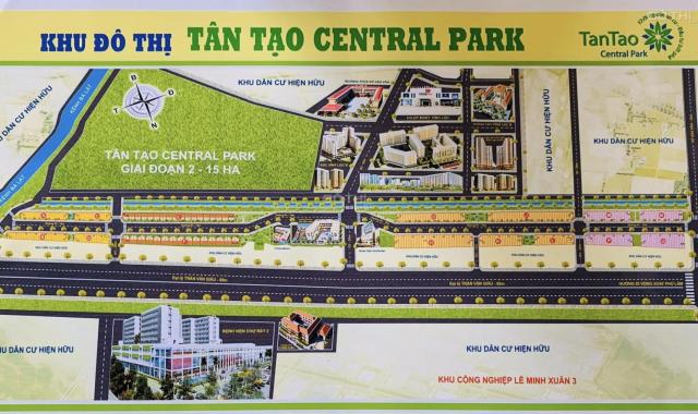 Mở bán - 30 nền đất khu đô thị Tân Tạo Central Park - TP. HCM (hãy nói không với giá ảo)