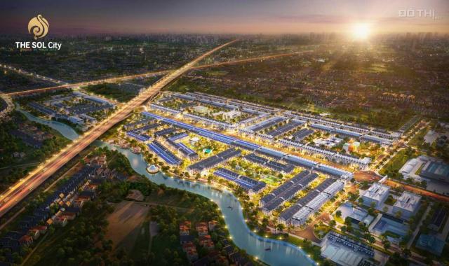 Bán đất nền dự án tại Dự án The Sol City, Cần Giuộc, Long An diện tích 100m2, giá 22 triệu/m2