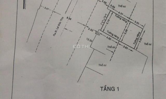 Bán nhà mặt tiền Thống Nhất, Gò Vấp, 5mx10m, đúc 1 lầu. Giá: 5,79 tỷ