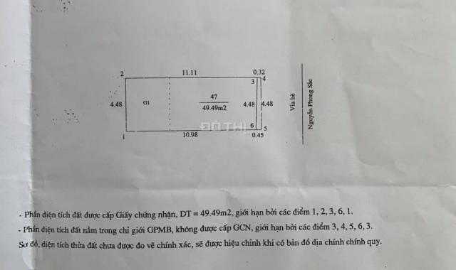 Bán nhà mặt phố Nguyễn Phong Sắc (gần ngã tư Trần Thái Tông) cực hiếm, sổ vuông, 50m2 x 5T, MT 5m