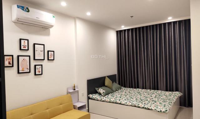 Vinhomes Smart Đại Mỗ: Studio 33m2 điều hoà, nóng lạnh, tủ bếp, giàn phơi, rèm 4.5tr/th