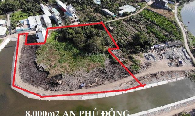 Bán 8.000m2 đất mặt sông An Phú Đông Quận 12 giá rẻ - Gấp 2021