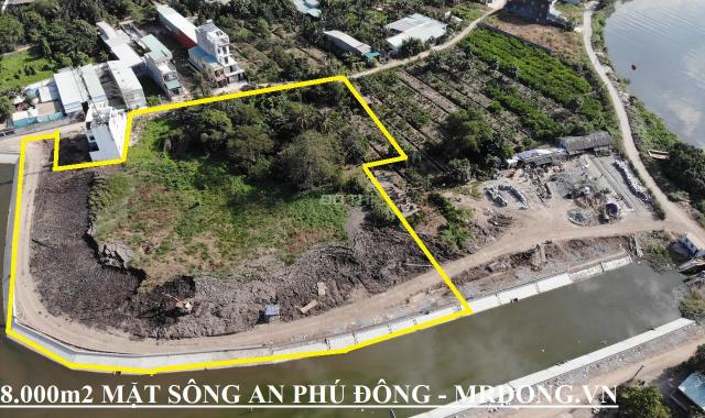 Bán 8.000m2 đất mặt sông An Phú Đông Quận 12 giá rẻ - Gấp 2021