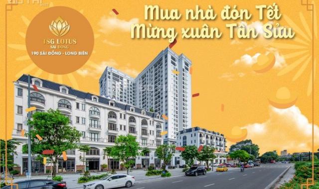 Bán căn hộ ngoại giao số 20 dự án TSG Lotus Sài Đồng, giá 25.3 tr/m2. Hỗ trợ vay 70%