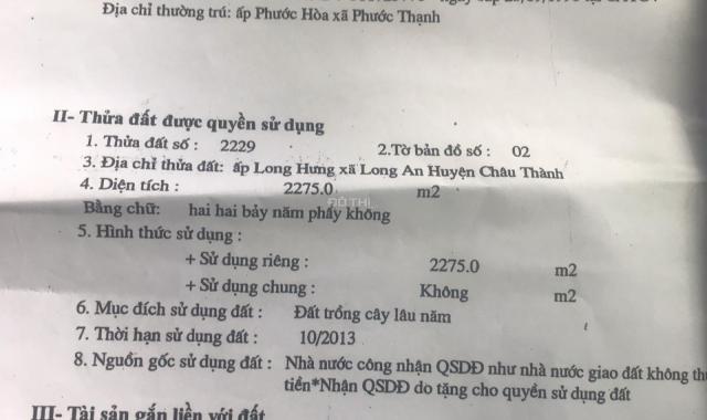 Bán đất rộng tại ấp Long Hưng, xã Phước Thạnh, Mỹ Tho, Tiền Giang