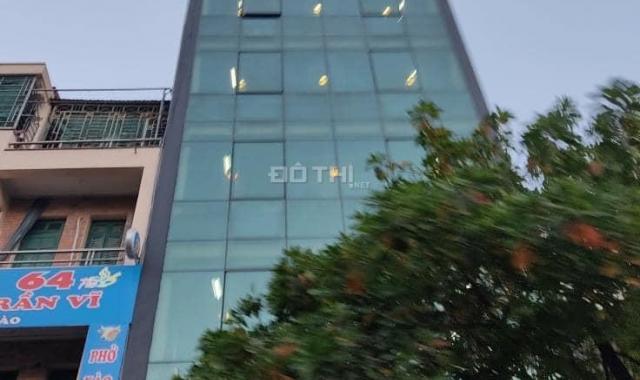 Tòa nhà xây mới đẹp Trần Quốc Hoàn thang máy, phân lô ô tô tránh 65m2 x 7 tầng MT 4.4m 14.5tỷ