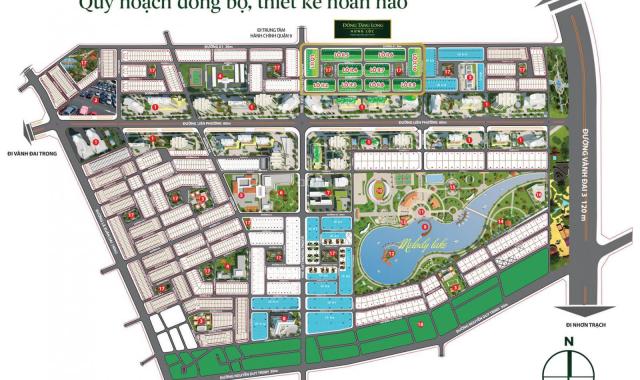 Bán đất nền nhà phố dự án KĐT mới Đông Tăng Long, giá hấp dẫn từ 35tr/m2, đầu tư sinh lời cao