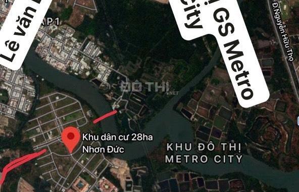 Bán đất KDC 28ha Nhà Bè giá 27,5tr/m2. Đối diện GS Metro City, cách Q7 10 phút, Q1 30 phút